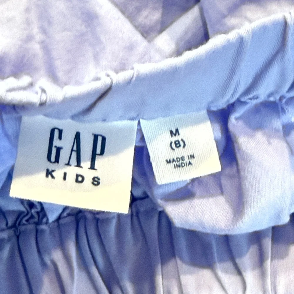 GAP KIDS Girls Purple Eyelet Border Skirt - Size M (8) - 100% Cotton